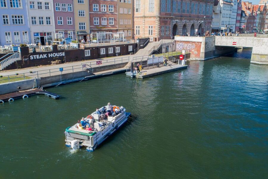 Gdańsk: Motlawa River Sightseeing Catamaran Cruise - Comfort, weather, and the 45-minute timing