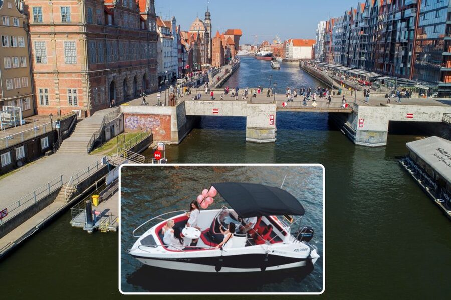 Gdańsk: Motlawa River Yacht Cruise - Ołowianka Island and Granary Island