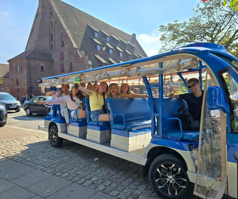 Gdansk:Private Beer City Tour Sightseeing By Golf Cart - From the Highland Gate to the Golden Gate