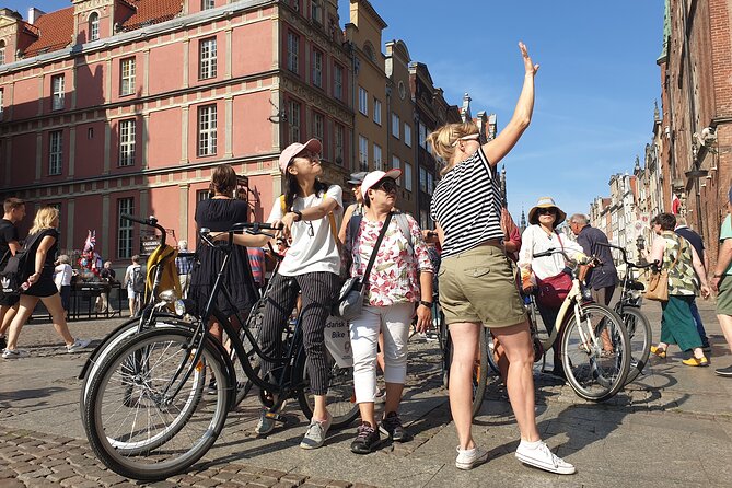 Gdansk Private Bike Tour - Neptune’s Fountain and the grand center