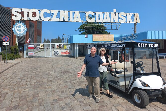 Gdansk: Private City Sightseeing Tour by Buggy/Cart LIVE GUIDED - Waterfront landmarks and major churches