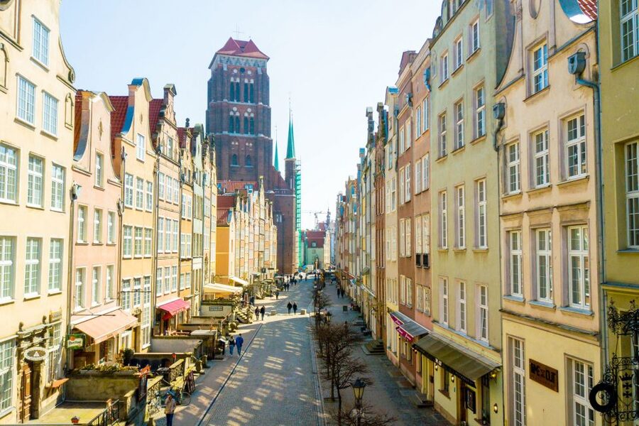 Gdansk: Private Old Town Tour - Piwna Street and the less formal side of the Old Town