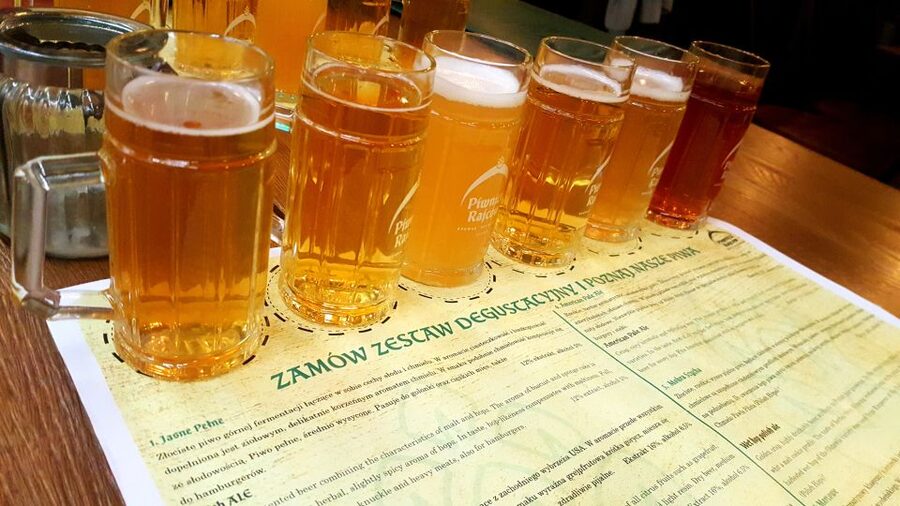 Gdansk Private Polish Beer Tasting Tour at Best Pubs & Bars - The four-hour evening: thirteen beers and a Polish meal