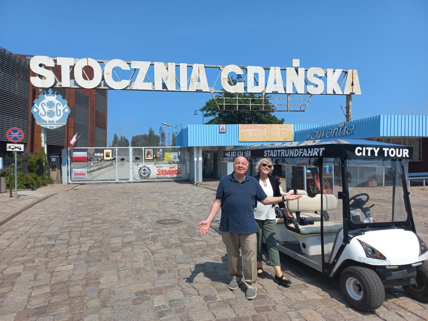 Gdansk: Private Top City Tour by Electric Cart & Live Guided - What the guides add to the ride