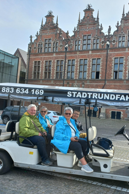 Gdansk: Private Top City Tour by Electric Cart & Live Guided - The 90-minute pace and what you will miss