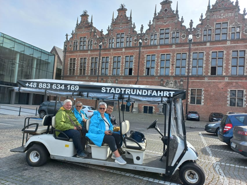 Gdansk: Private Top City Tour by Electric Cart & Live Guided - Neptune’s Fountain begins the city story