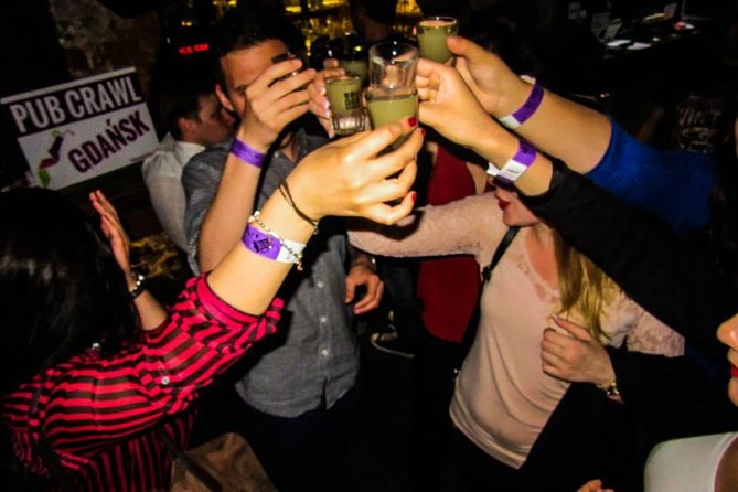 Gdansk: Pub Crawl with Free Drinks - The first bar and your included drink