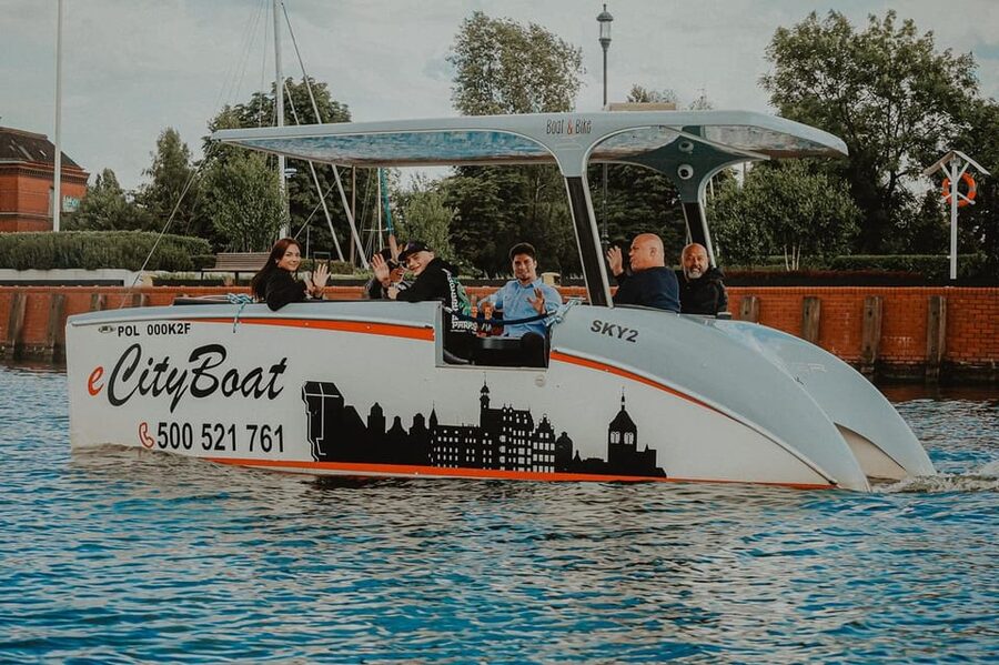 Gdańsk: Sightseeing EcoCruise around the Old Town of Gdansk - Starting near the Green Bridge