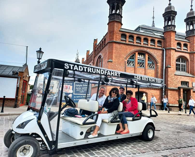 Gdansk Top Beer & Highlights Tour by Golf Cart/Buggy - Gdansk’s thousand years and its rebirth after World War II