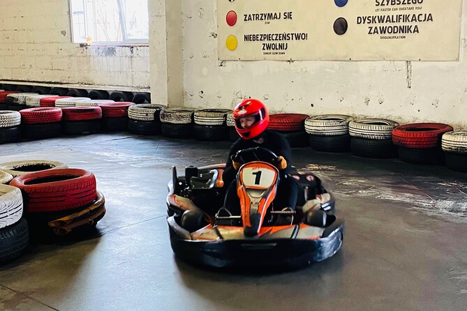 Go Karting Krakow 3x8min/pp + roundrip transfer - What the two-hour Krakow karting outing includes