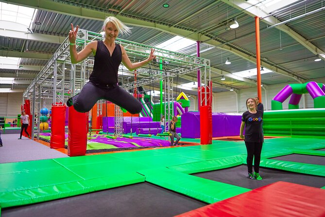 GOjump MEGAPARK Kraków-Sikorki - 1 hour Trampoline Park ticket - Arriving 20 Minutes Before the Hour