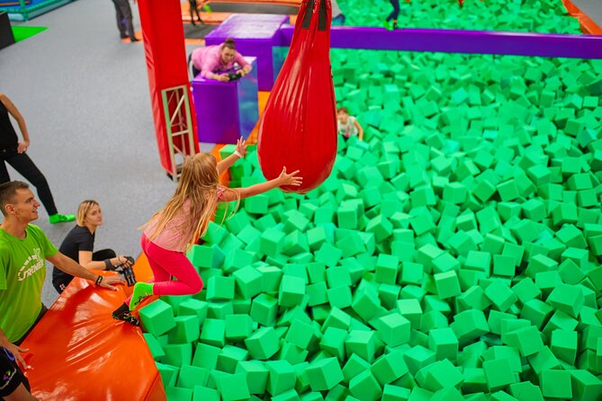 GOjump MEGAPARK Kraków-Sikorki - 1 hour Trampoline Park ticket - Fifteen Attractions, Not Just Trampolines