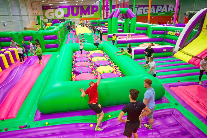 GOjump MEGAPARK Kraków-Sikorki 1h ticket: GOair Inflatable Park - Is $12.98 good value?