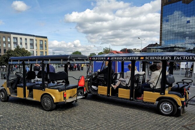 Golf Cart Group Tour via Old Town, Jewish Kazimierz and Ghetto - Crossing into Podgórze and the former ghetto