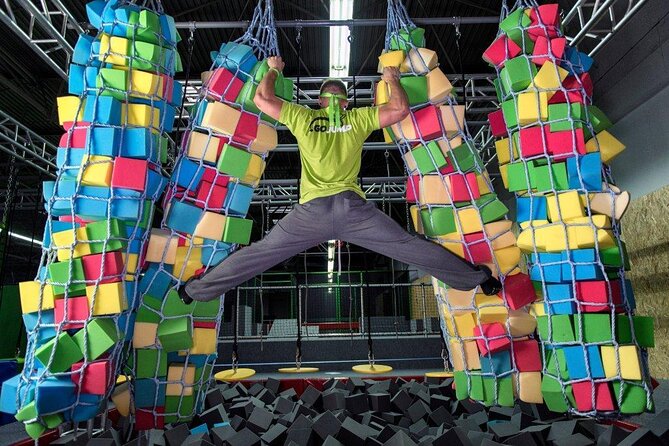 Great fun in GOjump MEGAPARK Kraków-Sikorki - 2 hours ticket - Arriving at Centralna 41A in Krakow