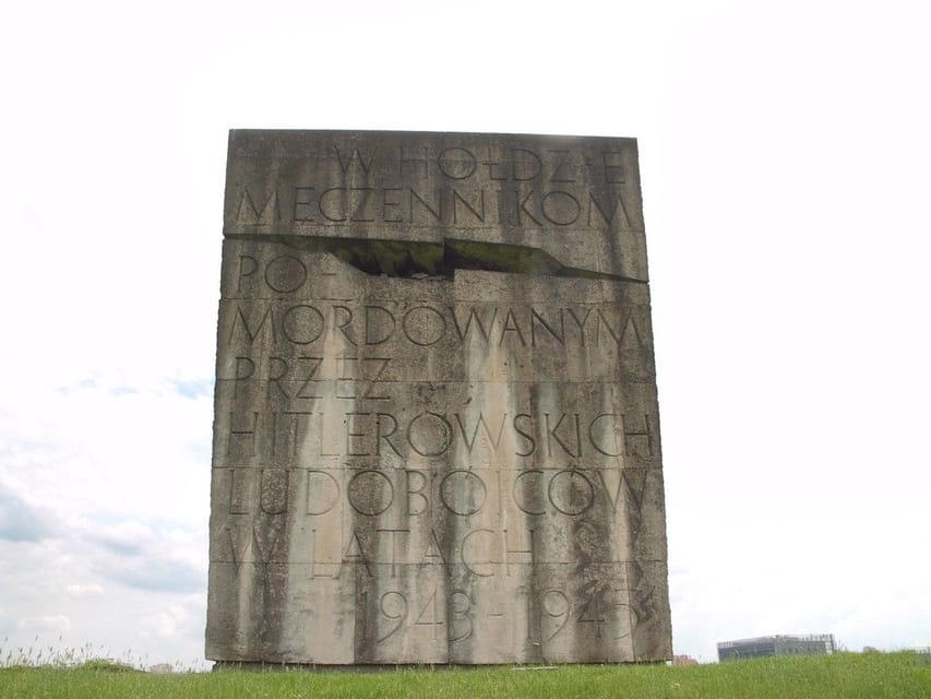 Guided Tour of Plaszow Concentration Camp, Kraków - Entering the former camp through its surviving traces