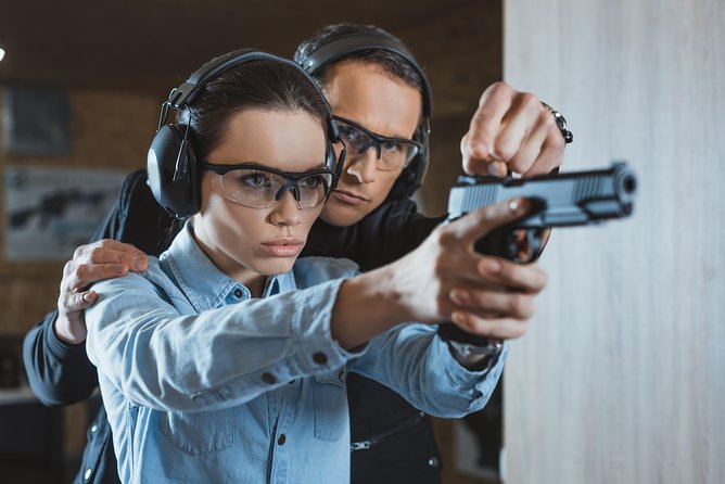 Gun Shooting Experience with Hotel Transfers Gdansk - Entering the range: a serious safety briefing first