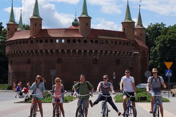 Highlights of Krakow Bike Tour - Small group - Starting at the Main Square and Planty Gardens