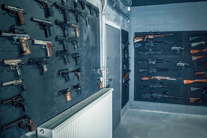 Indoor Shooting Range in Warszawa - The five-firearm package explained