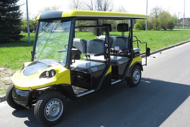 Jewish Heritage Group Tour by Golf Cart with Audio Guide in Krakow - Crossing into Podgórze and the former ghetto