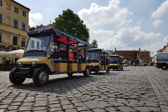 Kazimierz, Jewish Ghetto, Schindler's List story - Golf Cart Tour - Szeroka Street and the Jewish quarter