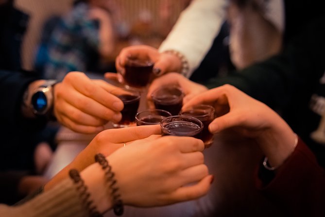 Krakow: 6-Course Full Polish Food & Vodka Tour - Three pierogi flavors, the Polish dish you expect