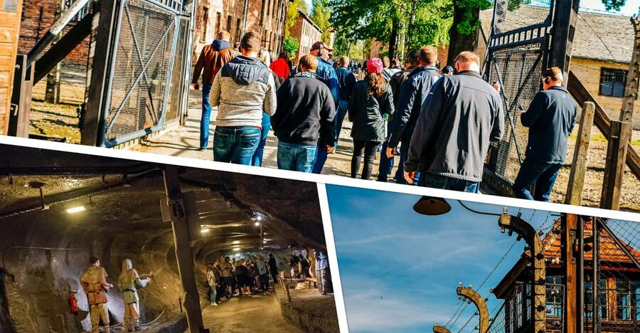 Krakow: Auschwitz & Wieliczka Salt Mine Guided Day Tour - Getting away from Krakow