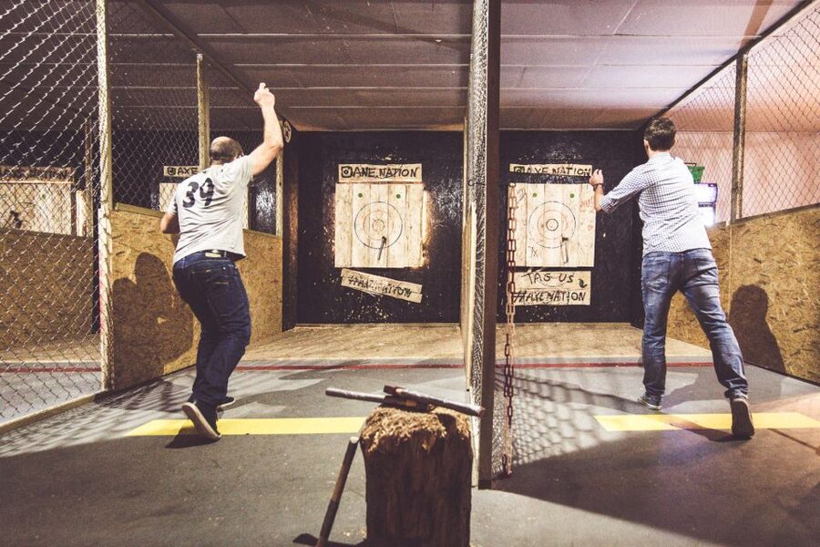 Kraków: Axe-Throwing in Axe Nation, the First Club in Europe - Competing in Blackjack and Around the World