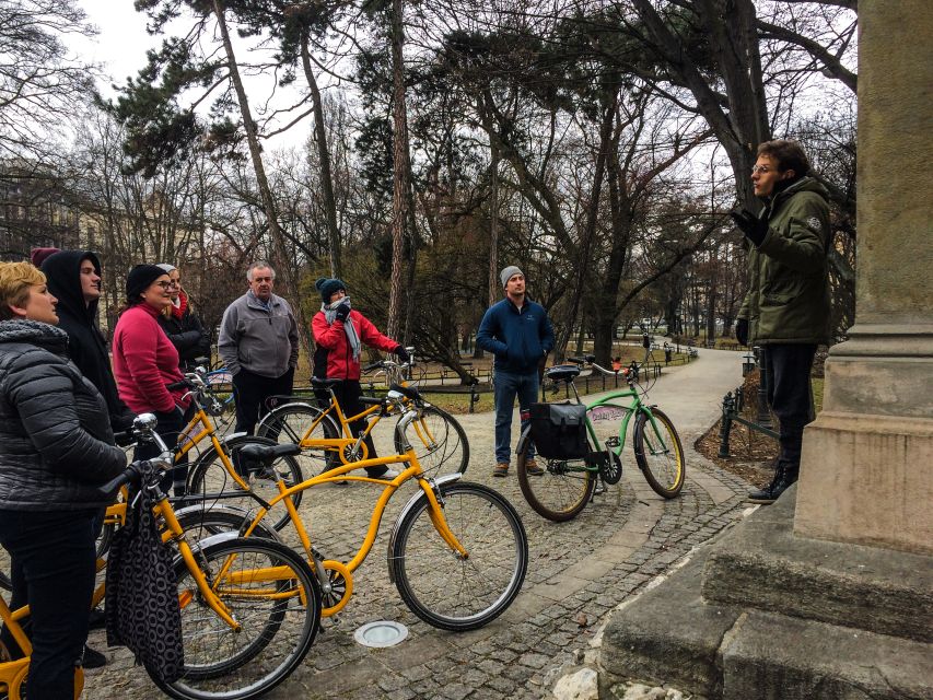 Krakow: Bike Tour of the Old Town, Kazimierz, and the Ghetto - Meeting under Adam Mickiewicz in the Main Market Square