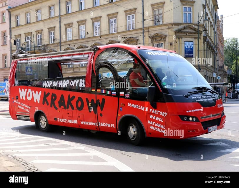 Krakow City SightSeeing hop on hop off bus and city game - Is $58 a fair price?
