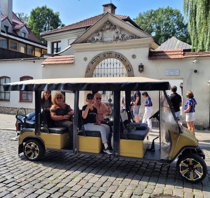 Krakow: City Sightseeing Tour by Electric Golf Cart - Key points at a glance