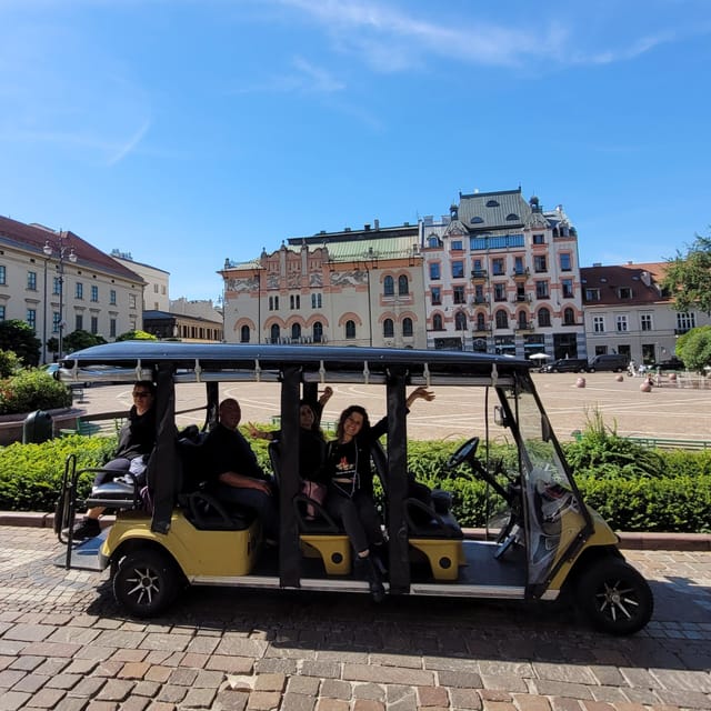 Krakow: City Sightseeing Tour by Electric Golf Cart - Wawel Castle and the Old Town edge