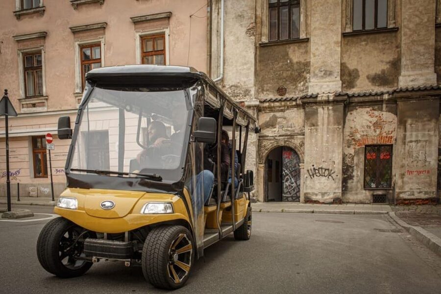 Krakow: City Sightseeing Tour by Shared or Private Golf Cart - From Planty Park to Medieval Krakow