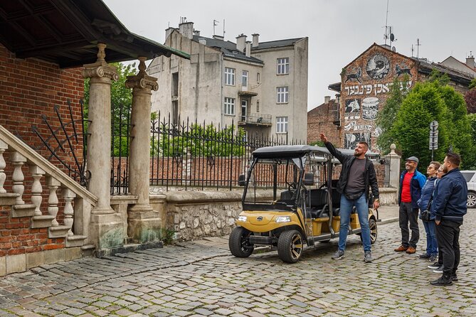 Krakow: City Sightseeing Tour Eco Electric Buggy Golf Cart - St. Joseph’s Church and the return route