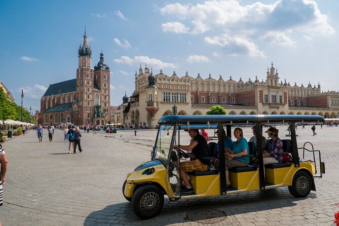Krakow city tour by electric car - Old Town by electric car