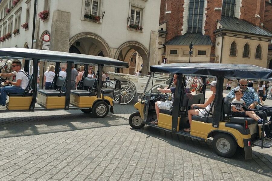Krakow: Electric Golf Cart Tour of the Old Town - What this Krakow ride is really for