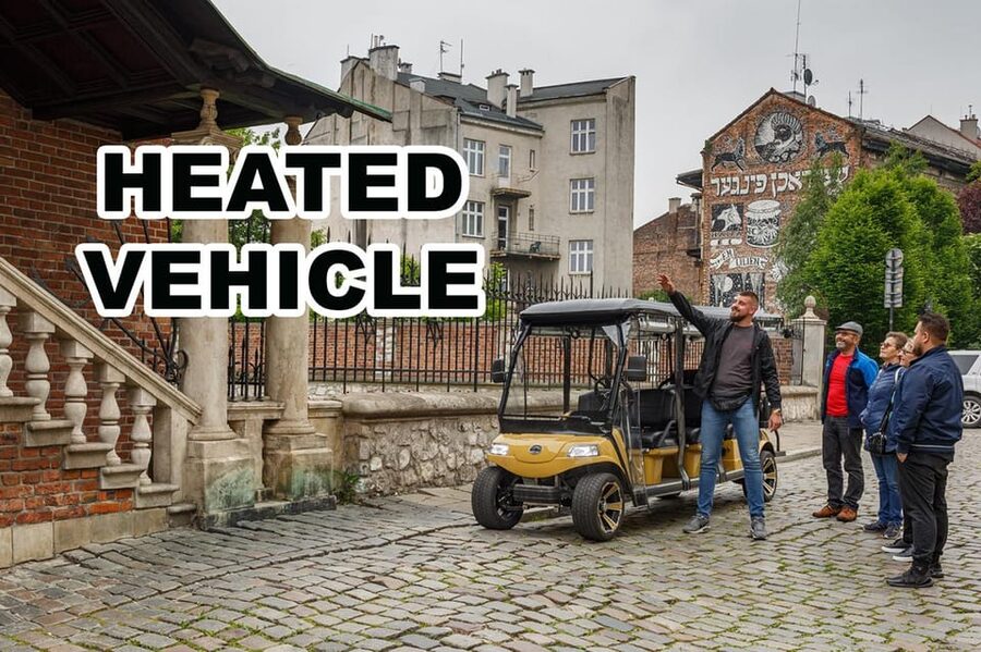 Krakow: Extended City Sightseeing Tour - Eco Buggy Golf Cart - From the Franciscan Church to Wawel Castle