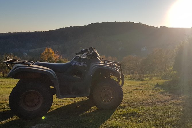 Krakow: Extreme Off-Road Quad Bike Tour with BBQ Lunch - Safety instruction before the throttle opens