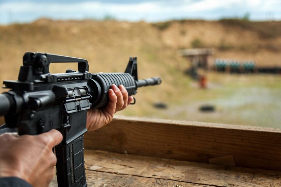 Krakow: Extreme Shooting Range with Hotel Transfers - Photos, targets, and the cold beer afterward