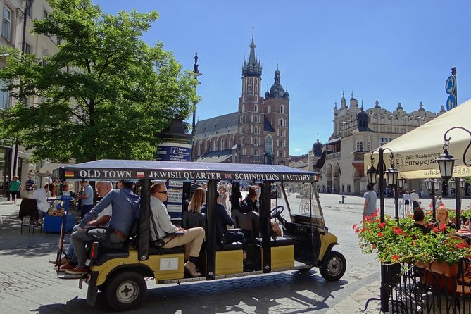 Krakow Grand City Tour by golf cart - All 3 districts - Why this cart tour works best on your first day