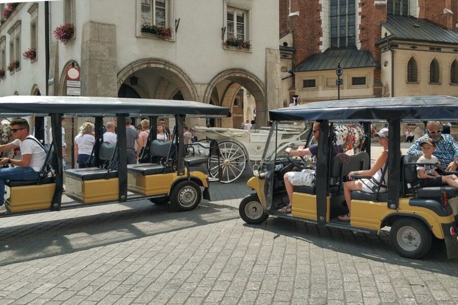 Krakow: Group Electric Golf Cart Tour of the Old Town - Planty and the remains of Krakow’s medieval walls