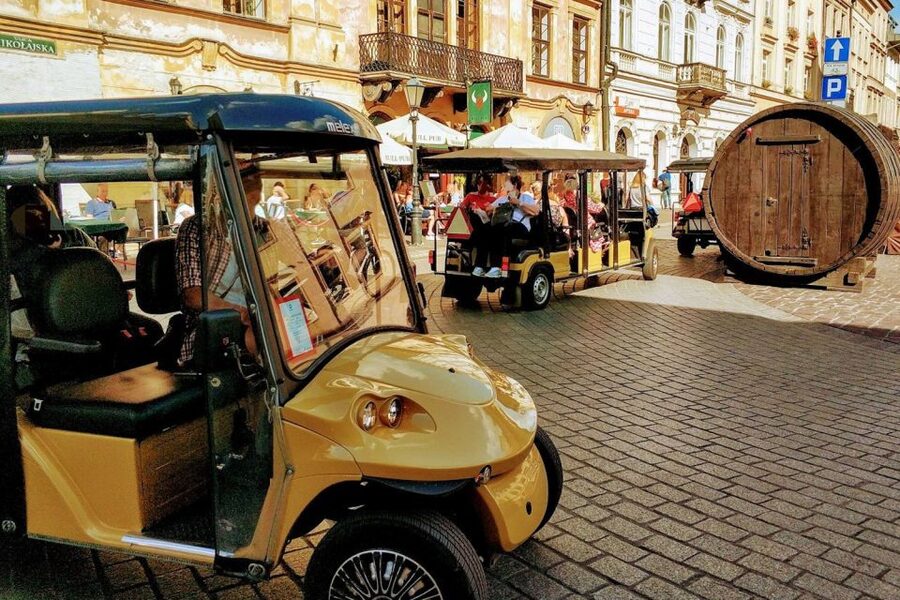 Krakow: Group Electric Golf Cart Tour of the Old Town - Is $20 good value for 50 minutes?