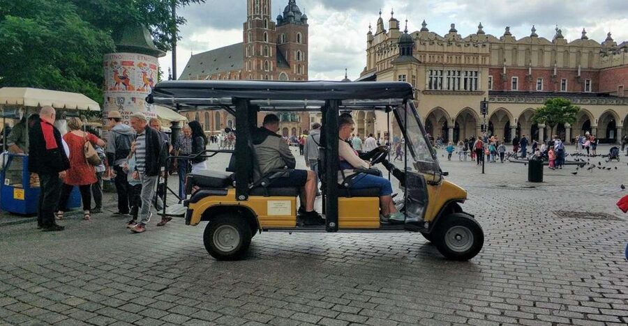 Krakow: Group Electric Golf Cart Tour of the Old Town - Starting at the Kiss and Ride point