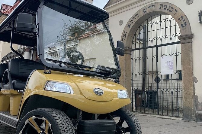 Krakow Guided Tour by Electric Golf Cart - Krakus Mound gives you room to breathe
