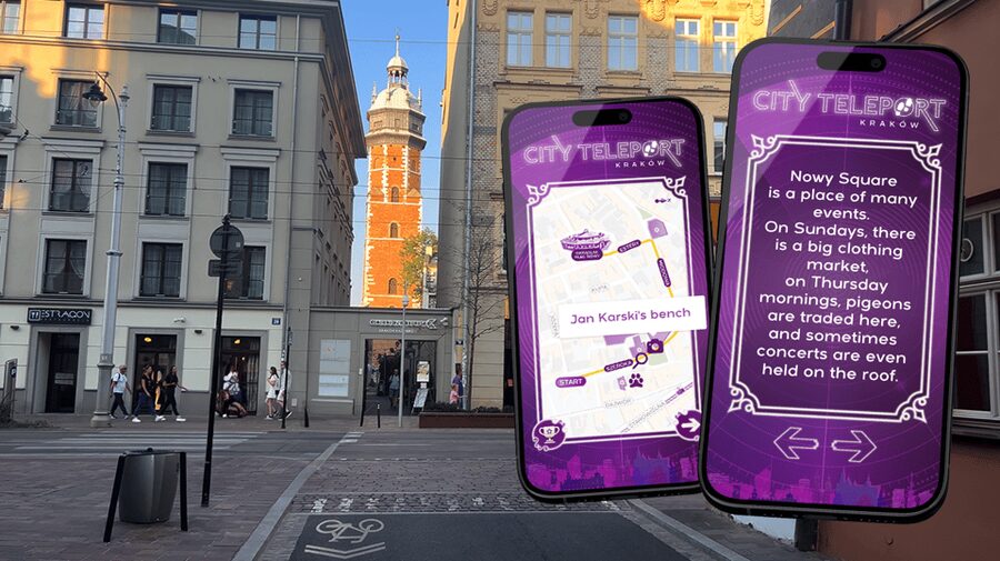 Krakow: Interactive Adventure Guidebook: PL/EN/DE/ES - Crossing into Kazimierz