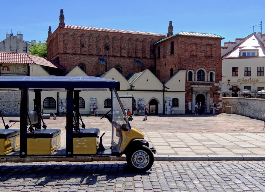 Krakow: Jewish Quarter and Former Ghetto Tour by Golf Cart - Who should book this golf-cart tour?