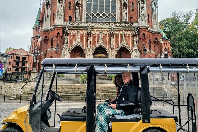 Krakow Jewish Quarter and Ghetto Tour by Electric Golf Cart - Szeroka Street and its four synagogues
