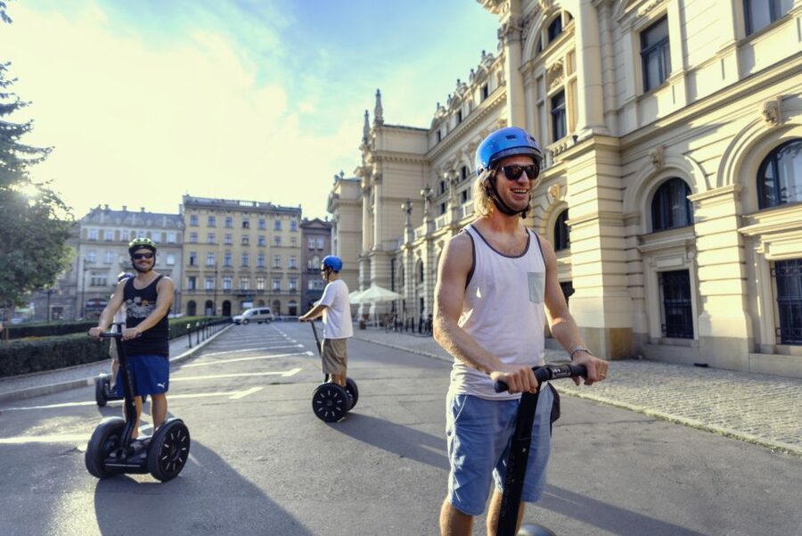 Krakow: Jewish Quarter Segway Tour - The Jewish Cemetery and the Ghetto Memorial