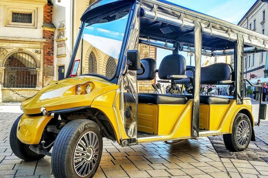 Krakow: Kazimierz by Golf Cart and Schindler's Factory Tour - The Jewish heritage of Krakow’s oldest district