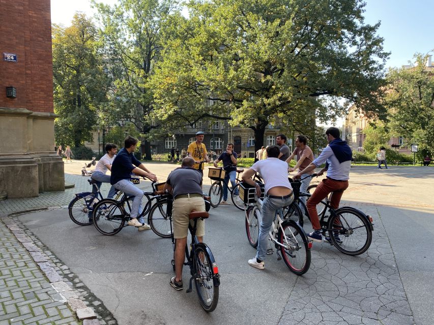 Krakow: Old Town Bike Tour with a Guide - Weather, timing, and who should book